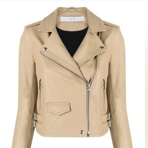 Iro Lambskin Leather Jacket size 38 M